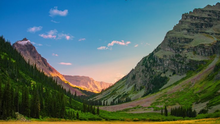 Mountain, Valley, Green, Nature, Mountains, Scenic