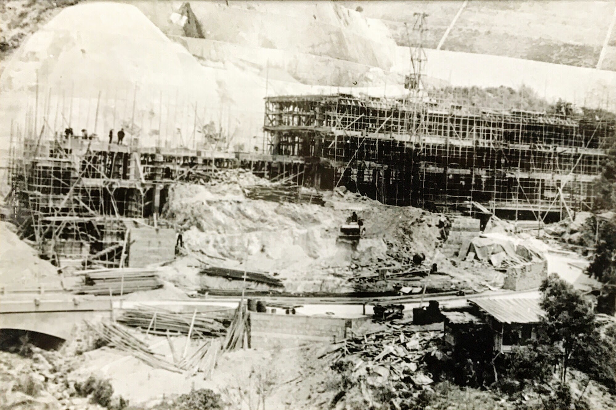 Theology Building under Construction